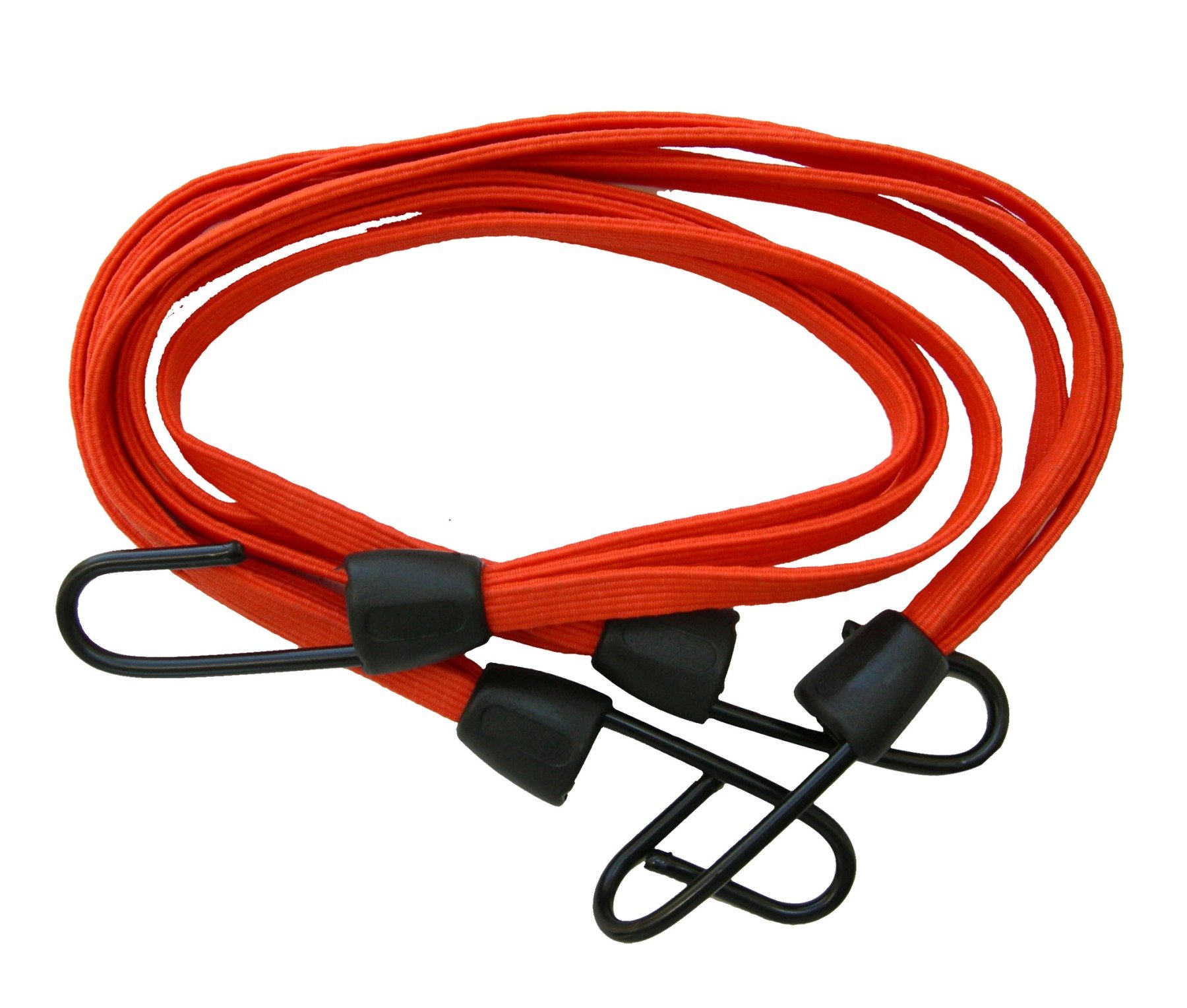 XL Perform Tool 553605 2 Sandows 4 Brins Plats 10 mm 60 mm, orange, Longueur 60 cm extenssible 90 CM
