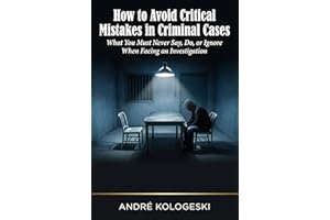 How to Avoid Critical Mistakes in Criminal Cases: What You Must Never Say, Do, or Ignore When Facing an Investigation (André 