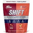 Real Ketones BHB Exogenous Ketones Drink Mix Packets Keto Electrolytes Powder Packets No Sugar with 4 Main Fasting Electrolytes Plus Hydrating Patented Keto BHB - 7 Count Peach, Mixed Berry