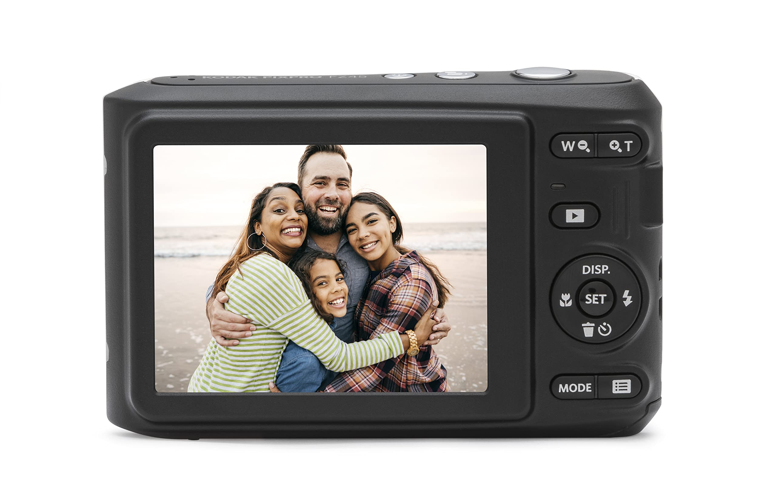 KODAK PIXPRO Friendly Zoom FZ45-WH 16MP Digital Camera with 4X Optical Zoom 27mm Wide Angle and 2.7
