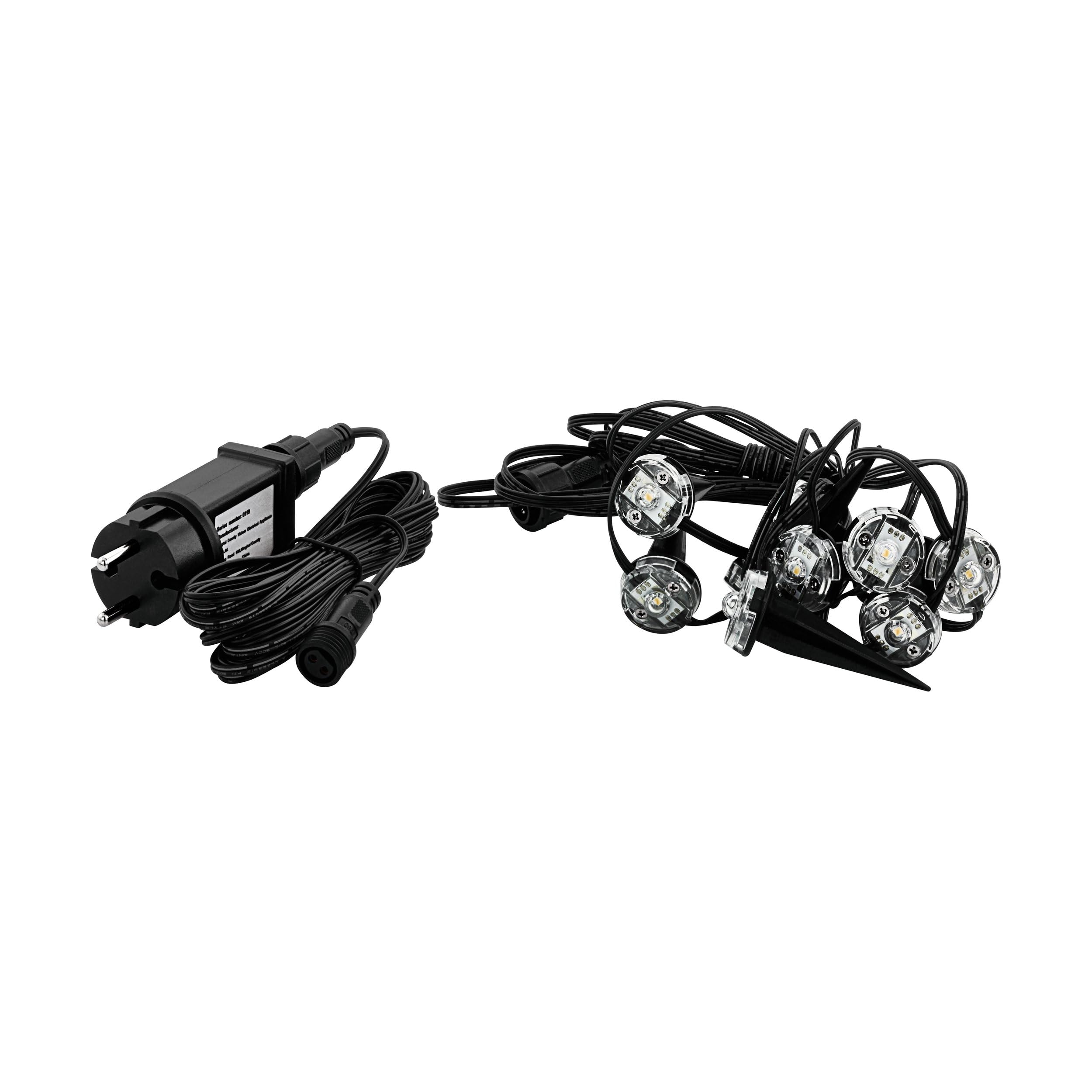 EGLO 98184 SPINETOLI Ground Spike in Black