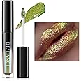 oygcee Chameleon Lipstick Blue Green Color,Shimmer Metallic Colourful Lip Gloss for Women Girls Lips Makeup Gift,Hydrating Waterproof and Long Lasting Lip Stick Shiny,Talc-Free，#1
