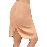 Lovasy Half Slips for Women Underskirt Anti-Static Short Mini Skirt with Floral Lace Trim Slip Dress for Skirt Dresses S-3XL