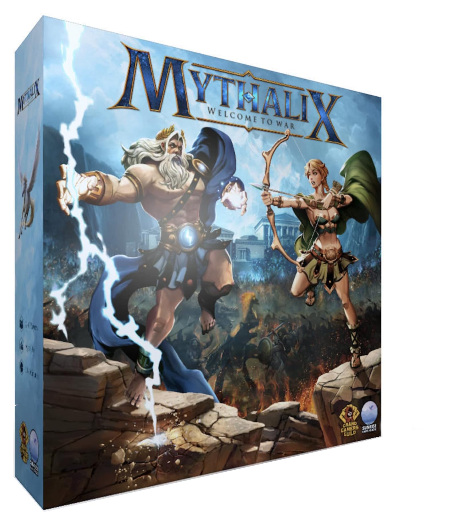 Sunrise Game Studio: Mythalix Chapter One Board Game - 1st Edition, 2-4 Players, Ages 8+