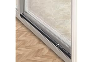 Sliding Door Security Bar 16.5" to 51" Sliding Door Lock Heavy Duty Sliding Glass Patio Door Security Bar Window Security Bar