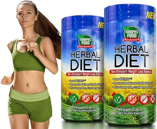Amazon.com: Nature's Food - Herbal Diet Non-Stimulant Weight Loss