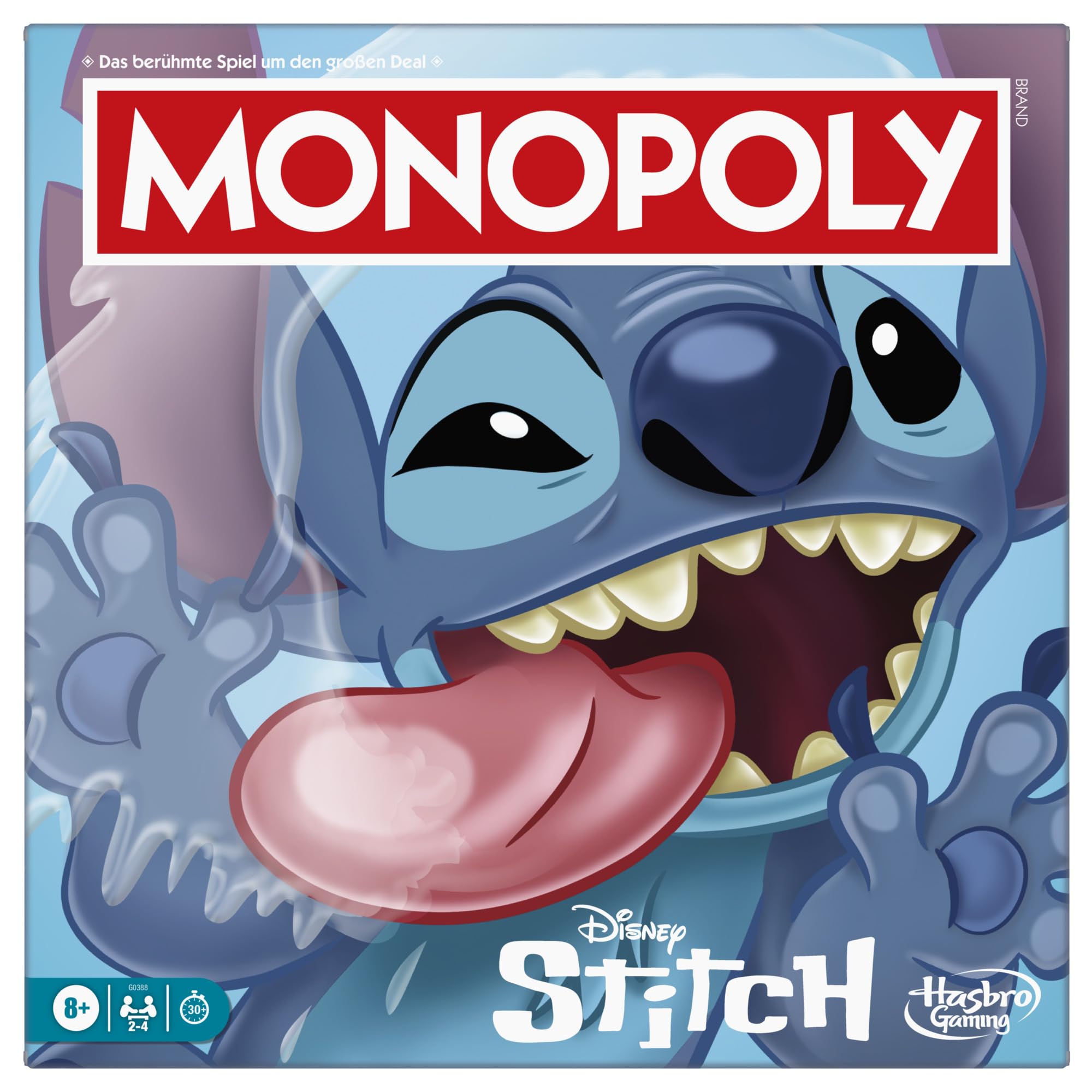 Monopoly Disney Stitch Edition Brettspiel - Deutsche Fassung
