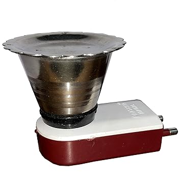 XCELLENT QuickBurn Steel Kapoor Dani Stand for Home Temple God Puja (1)