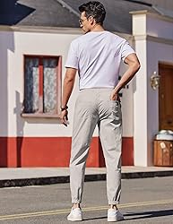 COOFANDY Mens Casual Joggers Pants - Cotton