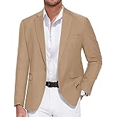 COOFANDY Men's Casual Blazer One Button Sport Coat Slim Fit Lightweight Suit Blazer Jacket