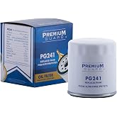 PG PG241 Optimal Protection Oil Filter | Fits 2005-2018 Ford Focus 2.0L; 2017-2026 Escape 1.5L, International LT625 14.9L; 2005-2015 Toyota Tacoma 4.0L; 2010-2020 Fusion 2.5L