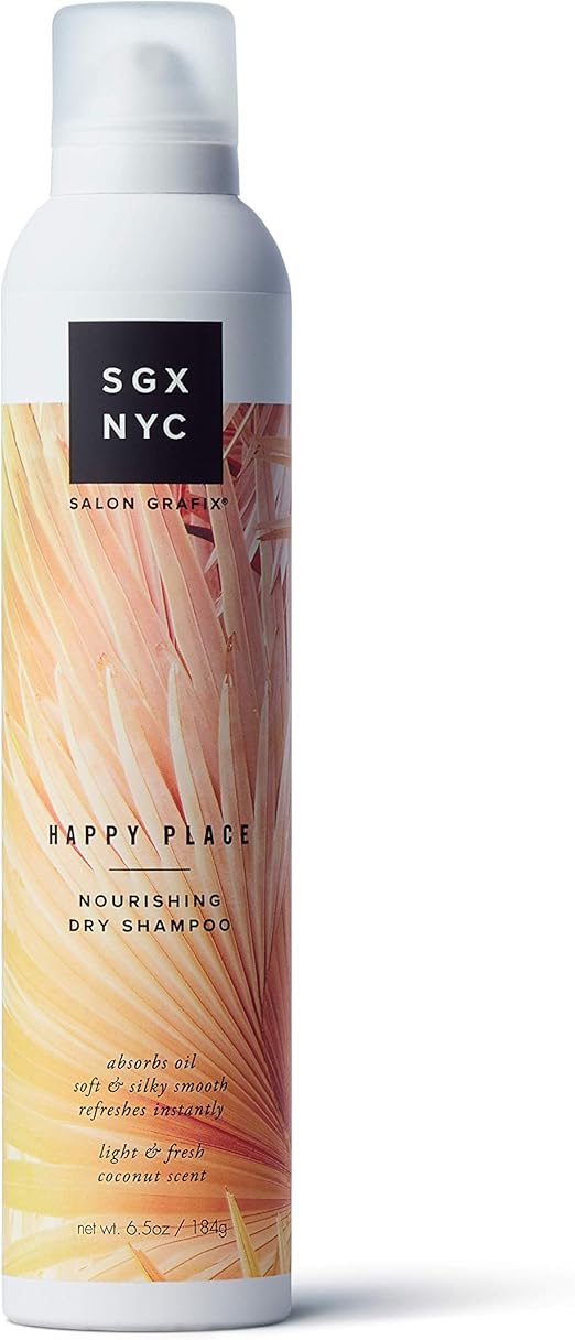 Shampoo En Seco SGX NYC "Happy Place" Para Lavar Y Nutrir