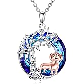 Dachshund Gifts Dog Necklace Sterling Silver 925 Crystal Dachshund Pendant Necklace Weenie Dog Jewelry For Women Dachshund Lover