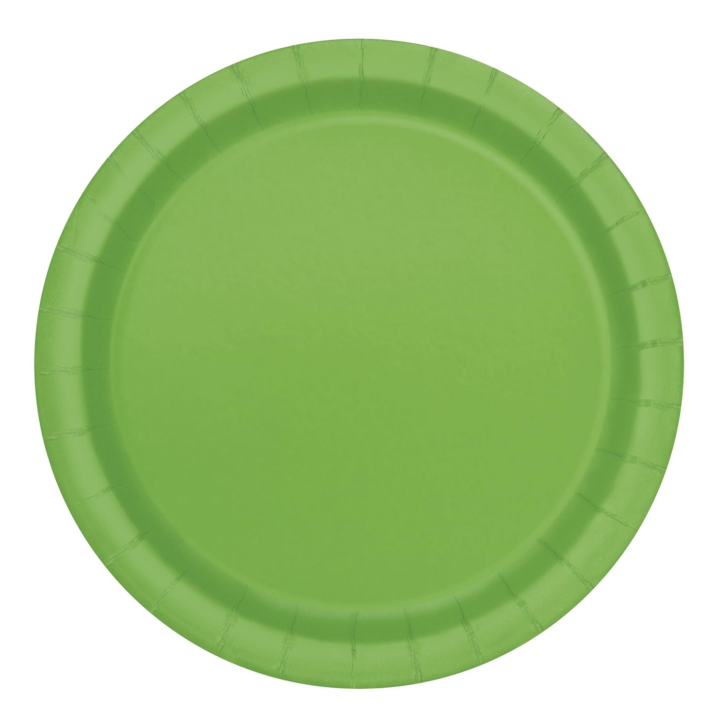 18cm Lime Green Party Plates, Pack of 20 Amazon.co.uk Kitchen & Home