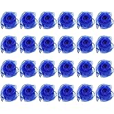 PATIKIL Dance Scarves, 24 Pcs Square Juggling Scarves 24 by 24 Inches for Play Magic Music Activity Juggling Dressing Blue