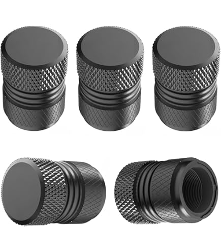 HIGGER 4 Pcs/Set Sweden Flag Style Tire Valve Dust Caps