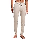 CRZ YOGA Cloud Jersey Lightweight Sweatpants for Men 30" - Workout Casual Yoga Lounge Open Bottom Pants with Zipper Pockets