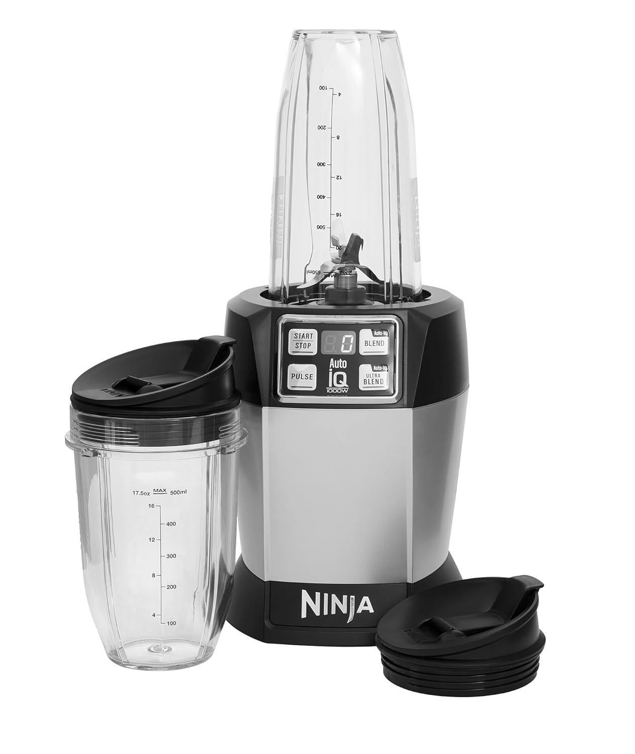 BL480EU Nutri Ninja Mixeur Individuel avec AutoIQ 1000W Miniblenders