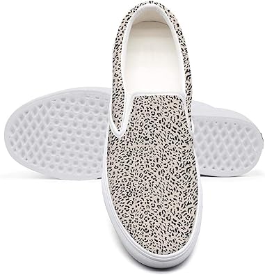 black and white leopard slip on sneakers