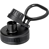 Soledea Replacement Lid for Hydro Flask Wide Mouth 12-64 Oz, Leak-Proof Spout with Flexible Handle, BPA Free