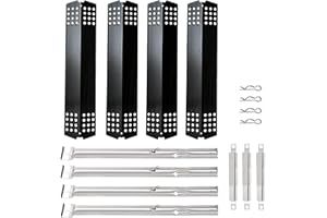 BBQSAVIOR PC16 BBQ Replacement Parts for Master Chef G45306, G45307, G45308, G45309, G45311 Grill Models, 4 Heat Shields, 4 B