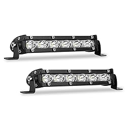 7 Inch Single Row Led Light Bar Pods - BEAMCORN