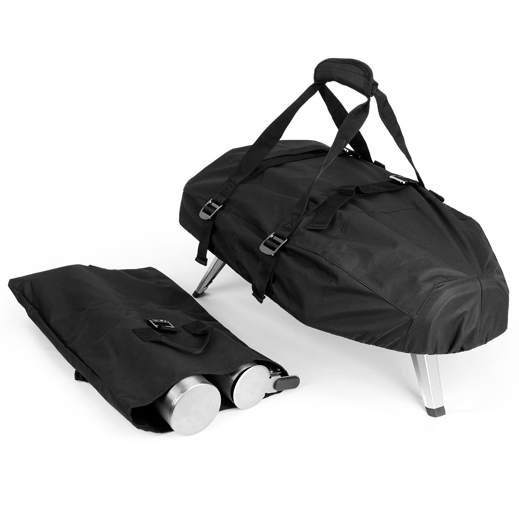 onlyfire Pizza Oven Cover for Ooni Fyra 12, Outdoor Protective Oven Cover Heavy Duty Waterproof Weather Resistant Dust-Proof