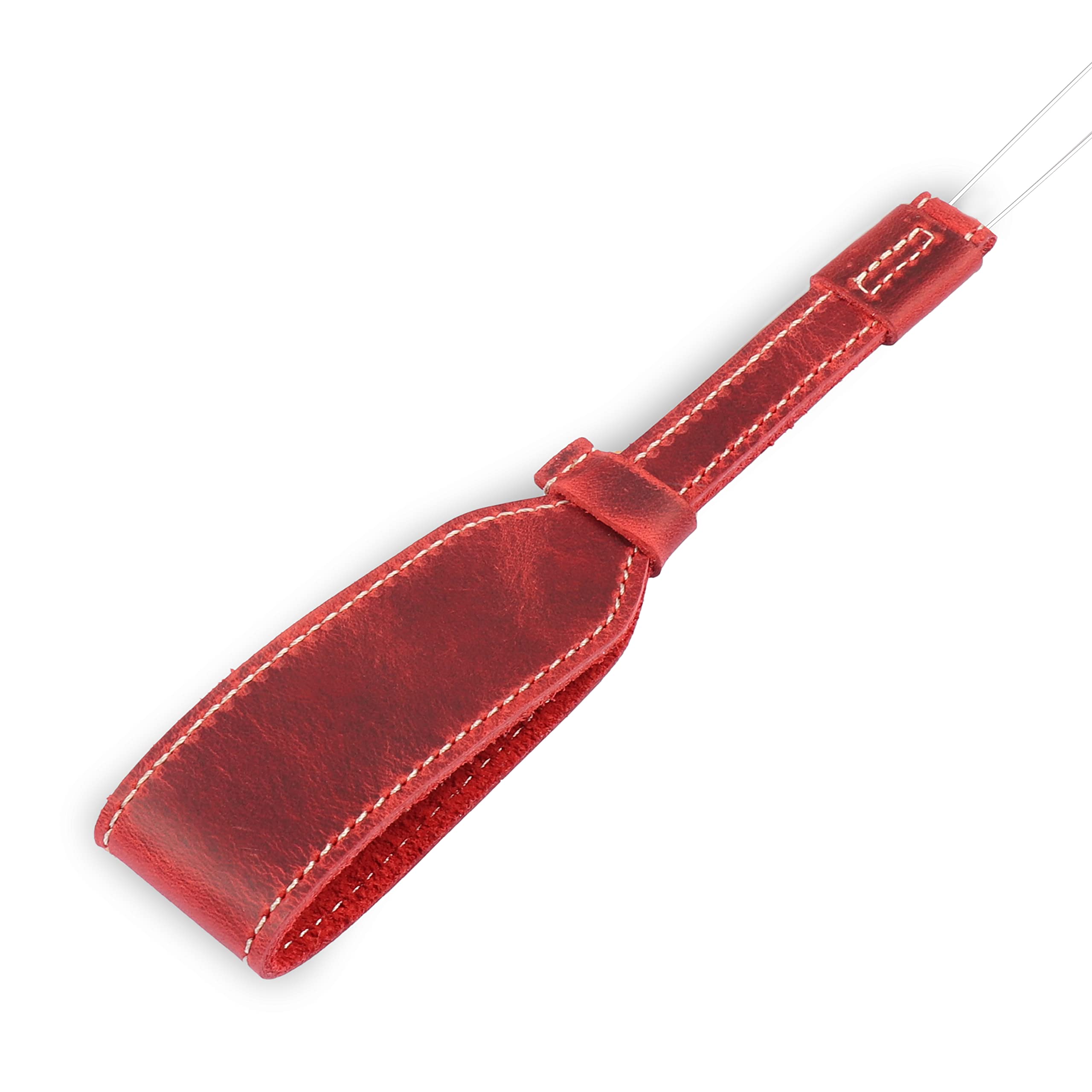 MegaGear Leder Camera Wrist Strap for DSLR & SLR Cameras - Secure Grip, Adjustable, Compatible with Canon, Nikon, Sony, Olympus, and more