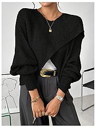 Verdusa Women's Lightweight Asymmetrical Wrap