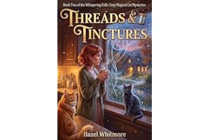 Threads & Tinctures: A Whispering Falls Cozy Magical Mystery (Whispering Falls: Cozy Magical Cat Mysteries Book 2)