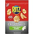 RITZ Crisp and Thins Cream Cheese and Onion Chips, Party Snacks, 7.1 oz