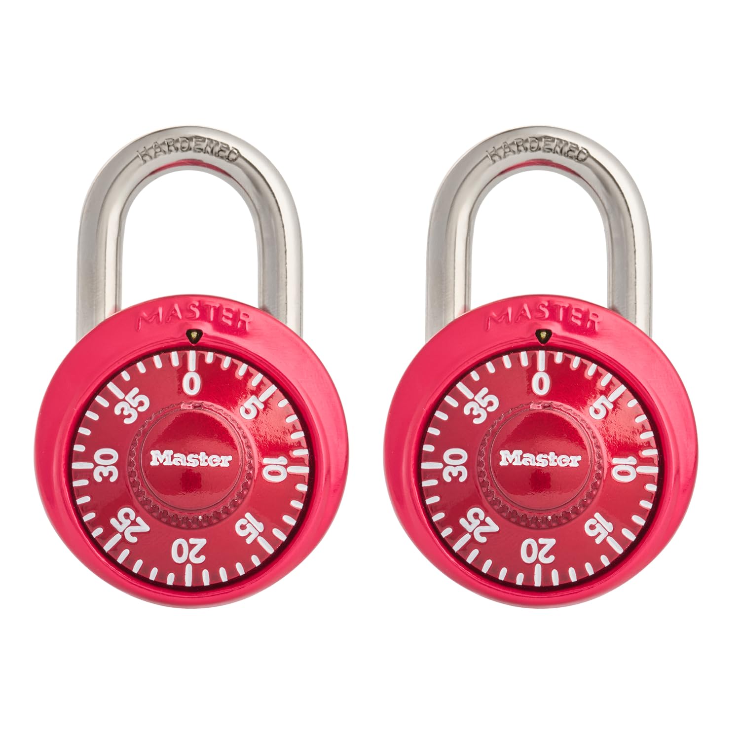 Photo 1 of Master Lock 1530T Locker Lock Combination Padlock, 2 Count (Pack of 1), Colors May Vary