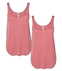 Marky G Apparel Women's Flowy Side Slit Tank-2