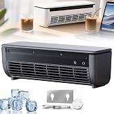 2026 New Battery Powered Air Conditioner, Mini Ac Unit for Bedroom, Portable Wireless Wall Mounted Air Conditioner, Suitable for Bedroom, Kitchen, Home Office，White，Grey