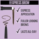 Maybelline Express Brow 2-in-1 Pencil + Powder Black Brown view 9