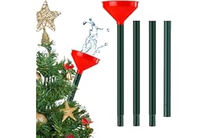 YJNAUPAI Christmas Tree Watering Funnel Stainless Steel Christmas Tree Watering System with Large Funnel Tree Watering Device for Indoor Outdoor Trees Can be reused（48Inch）