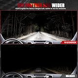 H4 LED Headlight Bulbs 6500K 60W 26000LM Fan Plug and Play Pack of 2 view 4