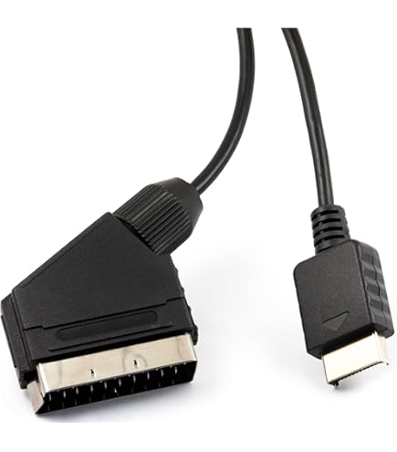 Amazon.com: SING F LTD 1.8m PVC RGB Scart Video AV Cable