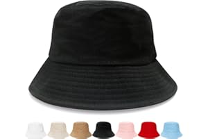 NPQQUAN Bucket Hats fot Men Women Packable Foldable Sun Hats for Women Beach Travel Cap