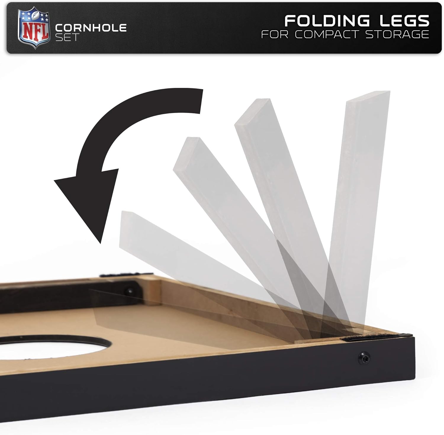 Wild Sports NFL Denver Broncos Cornhole Outdoor Game Set, 2' x 3', Blue, One Size (1-1-16023-TJ109WD) : Sports & Outdoors