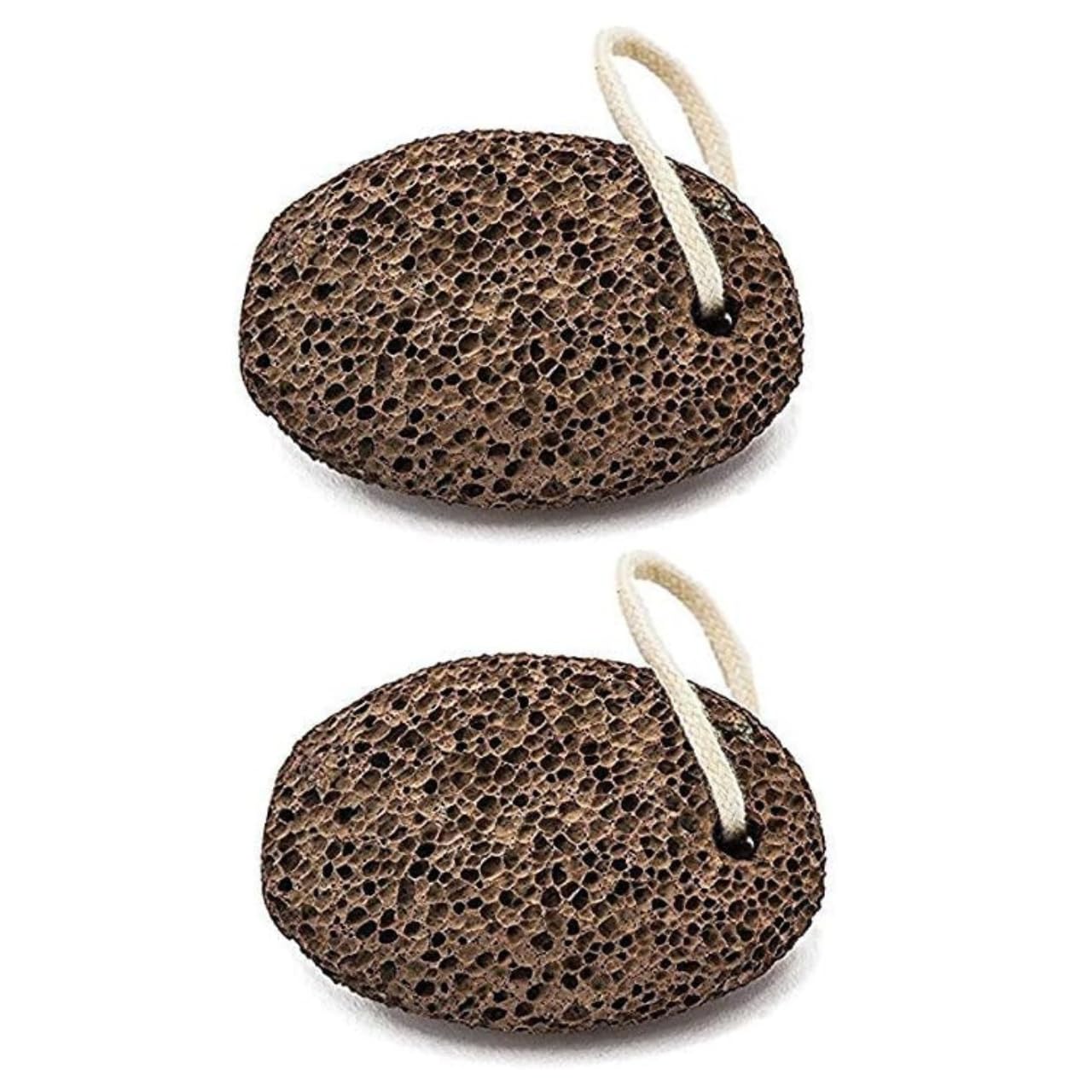 X2 Large Skinapeel Pumice Stones - Natural Foot Care Scruber - Dead Hard Skin Callus Remover - Pedicure Tool - Skinapeel UK Skincare Specialists