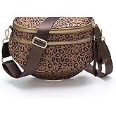 MEXS Bum Bag for Women Crossbody Bags Fanny Packs Sling Belt Purse Waist Chest Shoulder Bag
