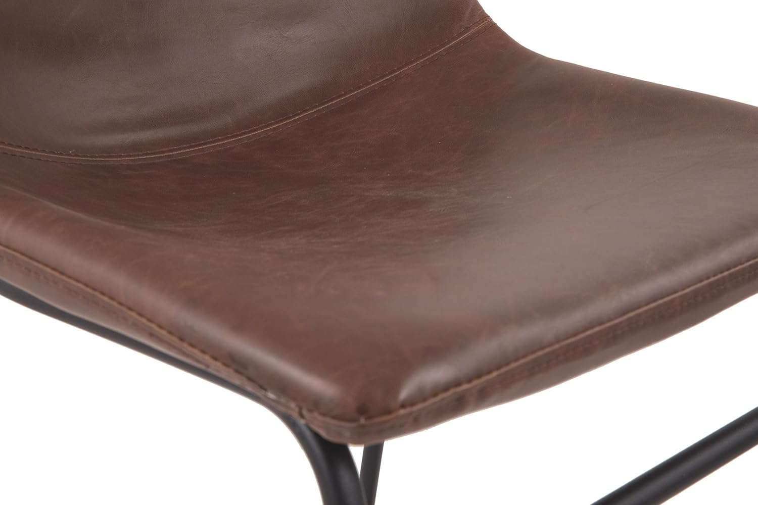 Signature Design by Ashley Centiar Dining Chair Set of 2, Black and Brown - Chairs