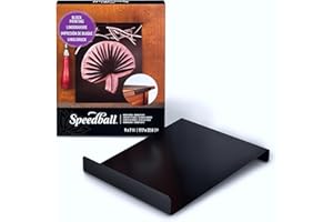 Speedball Bench Hook and Inking Plate for Block Printing Carving, 9"x7", Made in USA