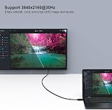 BENFEI DisplayPort to HDMI Cable 3ft DP to HDMI Male Cable Gold Plated view 5