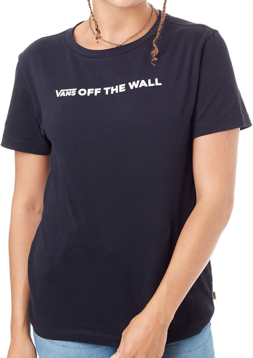 Vans schwarz Brand Stripe Damen T-Shirt - XL: Amazon.de ...