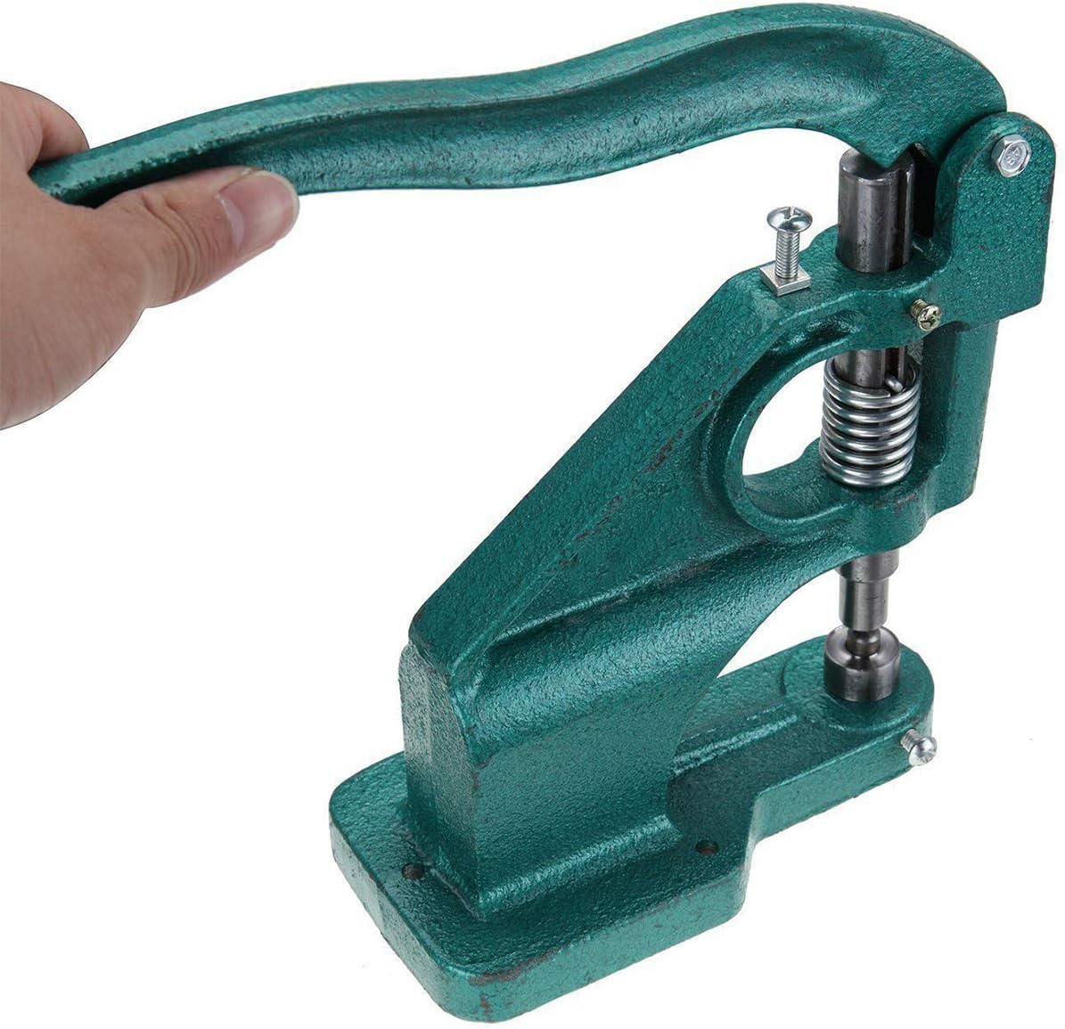 Trimming Shop Hand Press Machine, Grommet Tool, and Hole