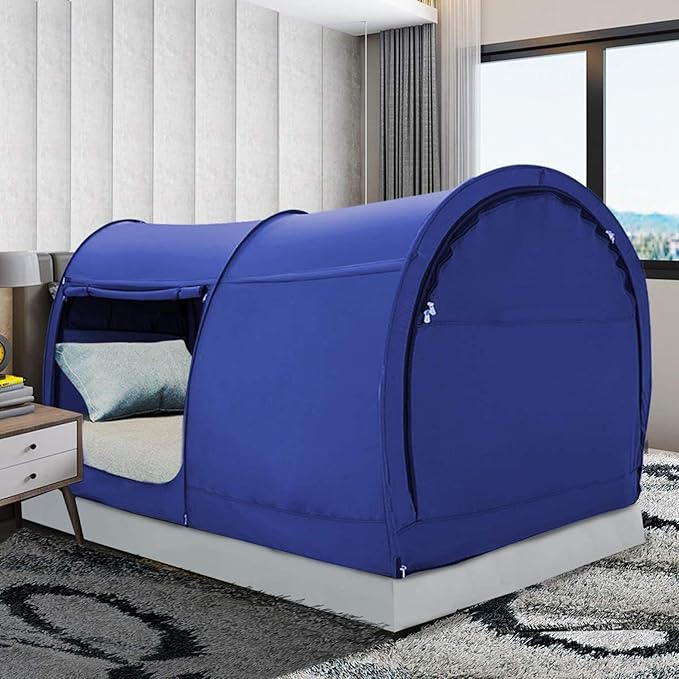 minecraft bed tent