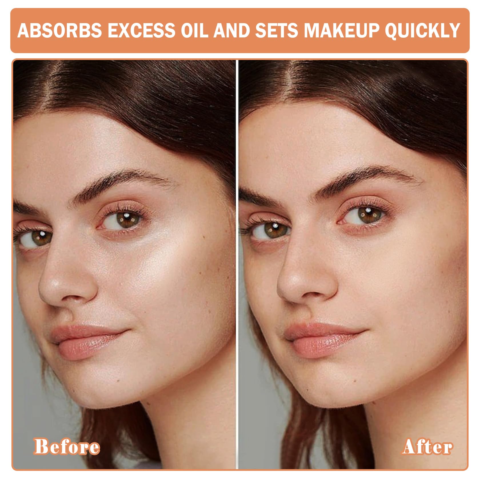 QIUFSSE Pink Setting Powder Loose Face Powder Matte Soft Smooth Oil Control Long Lasting Loose Setting Powder Makeup For Natural Flawless #02 Pink Complexion