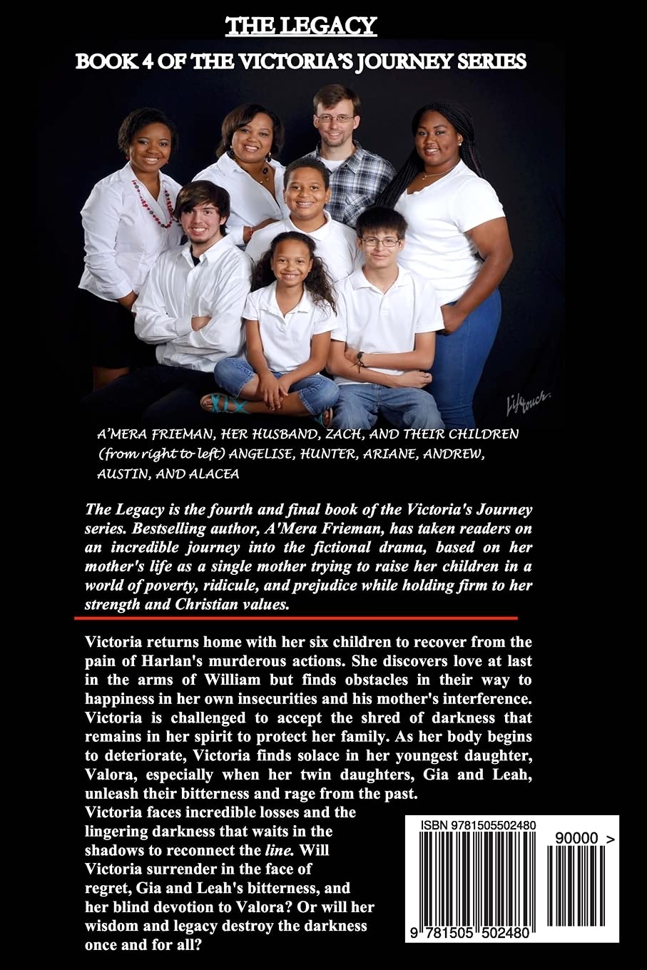 Amazon Com The Legacy Victoria S Journey Volume 4 9781505502480 Frieman A Mera Books